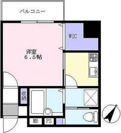 アルカンシェル新横浜の物件間取画像